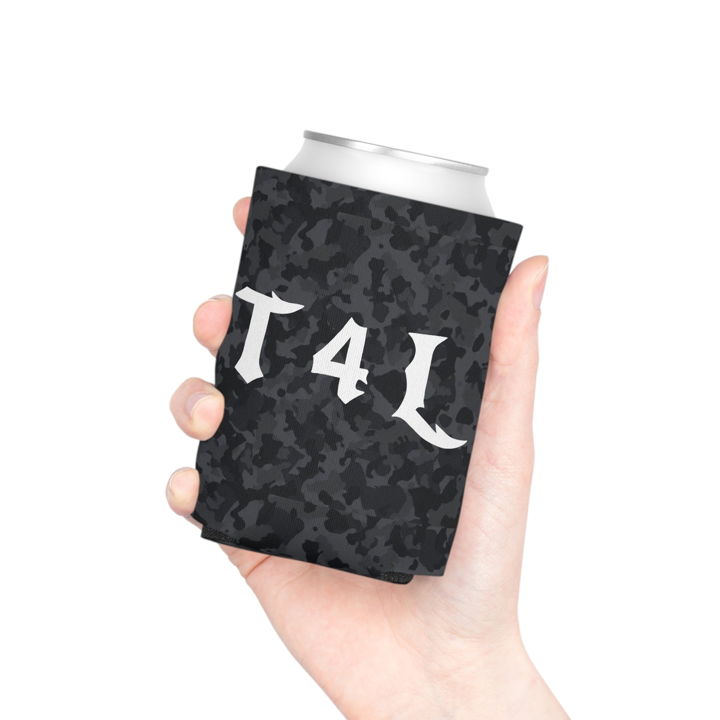 Black Camo Can Koozie