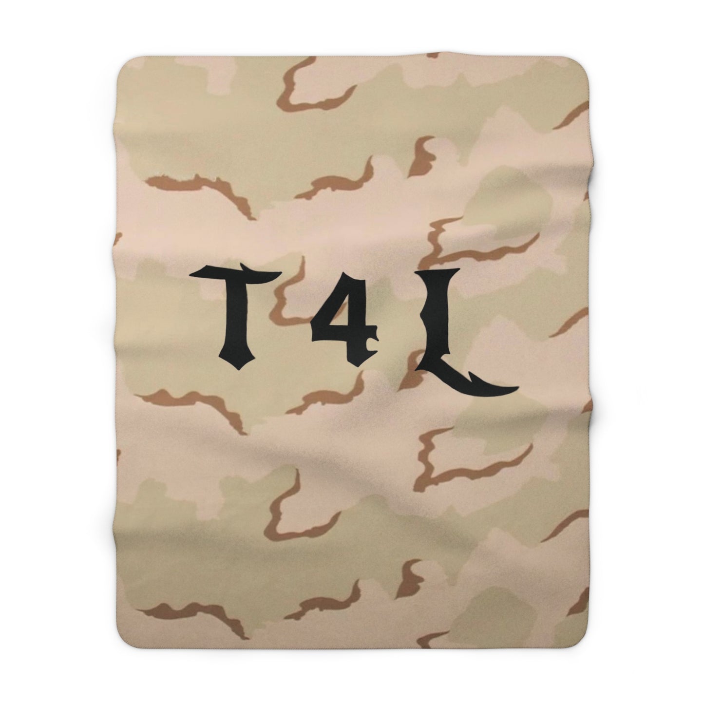 T4L Desert Camo Sherpa  Blanket