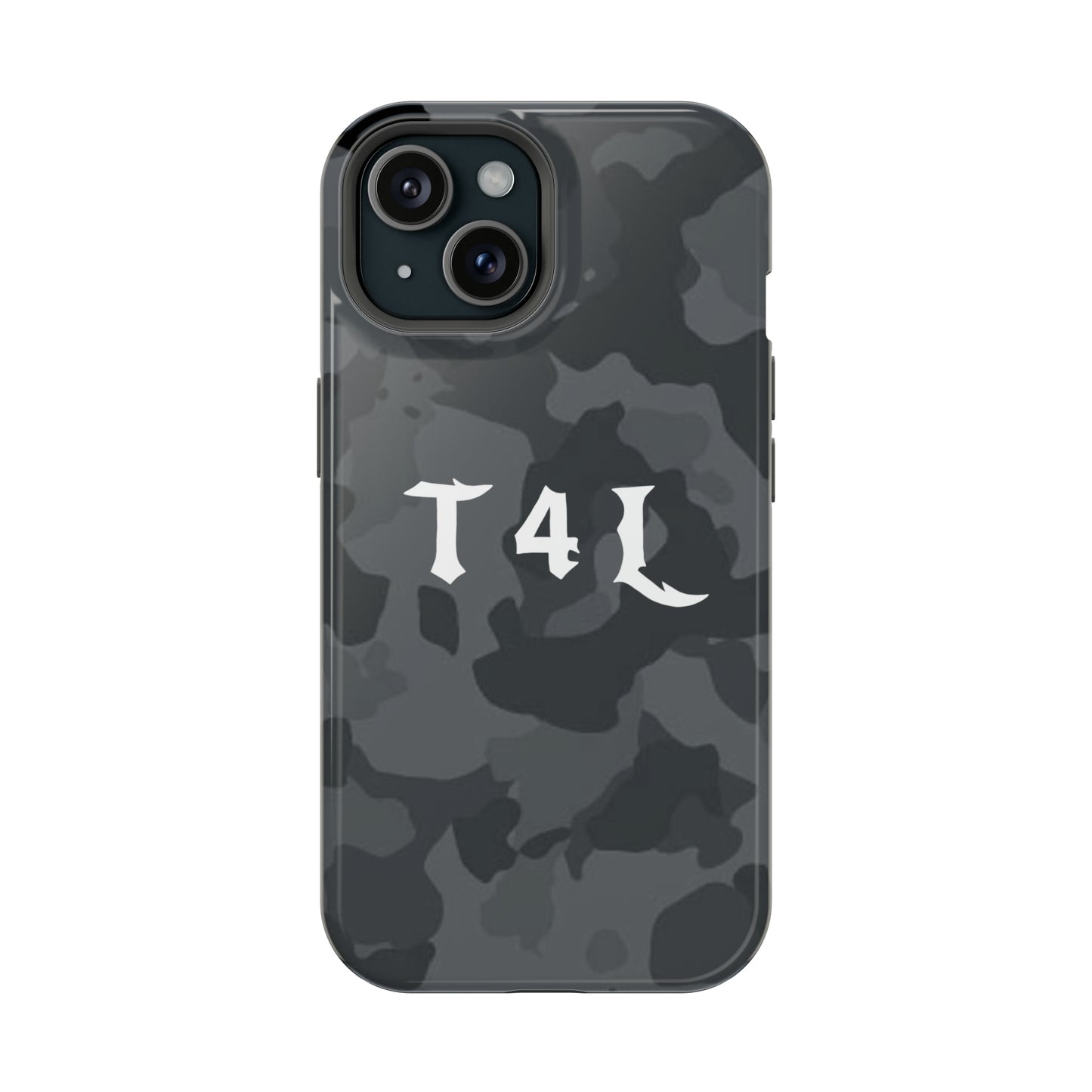 T4L Black Camo MagSafe Tough Cases