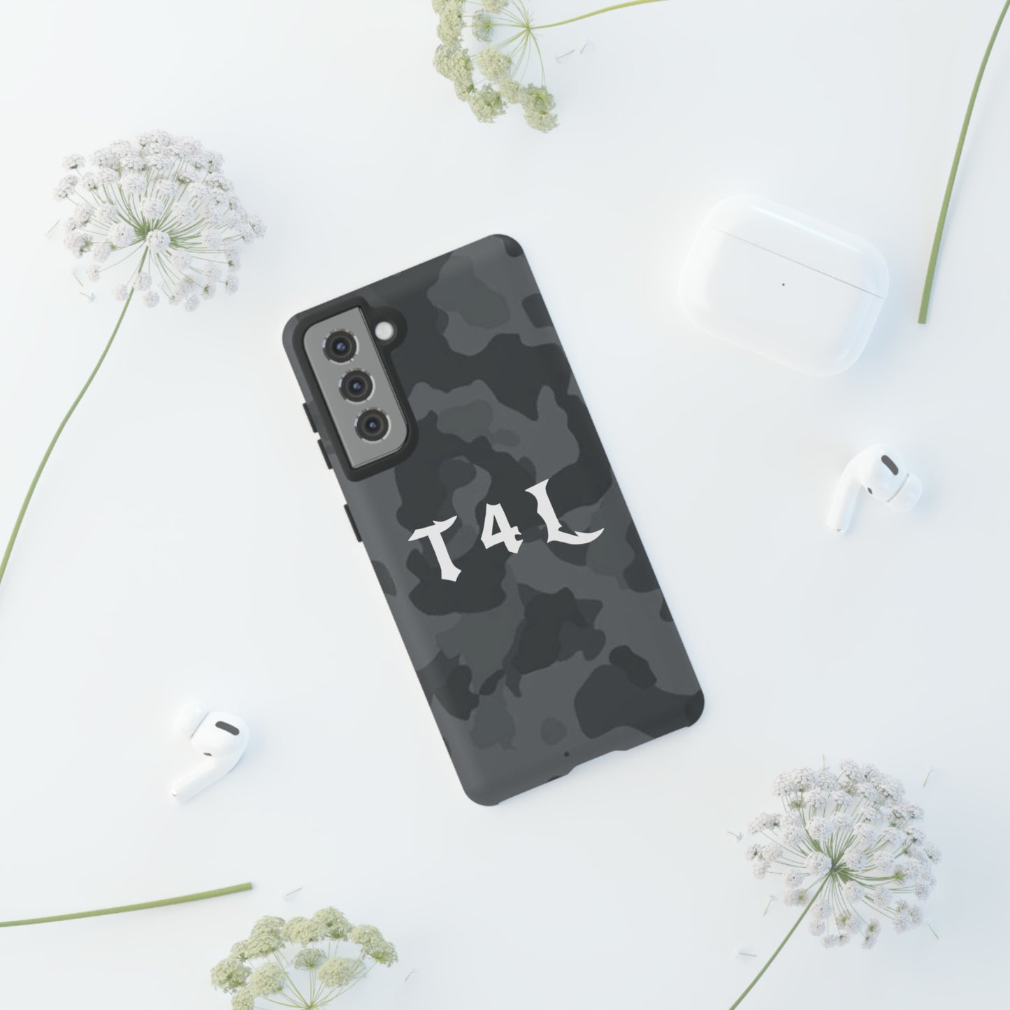 T4L Black Camo Phone Cases