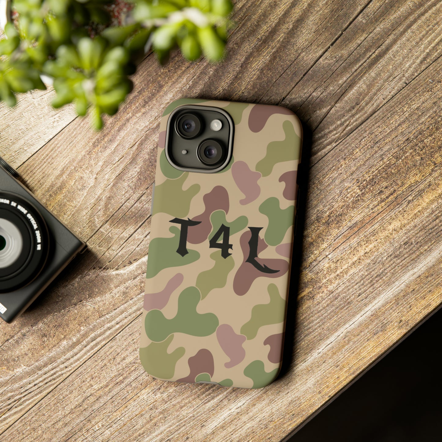 T4L Retro Camo V2 Phone Cases