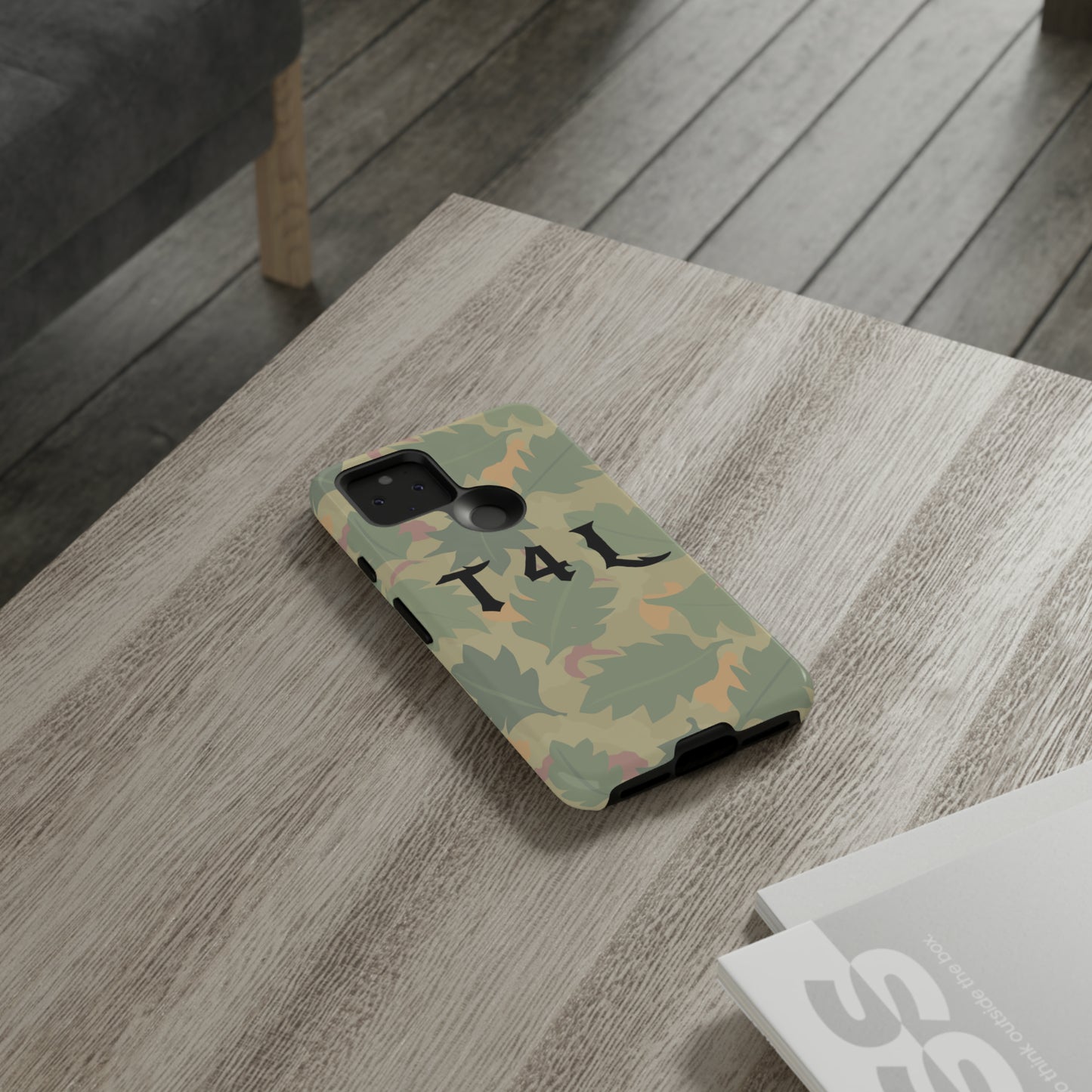 T4L leaf Camo Phone Cases