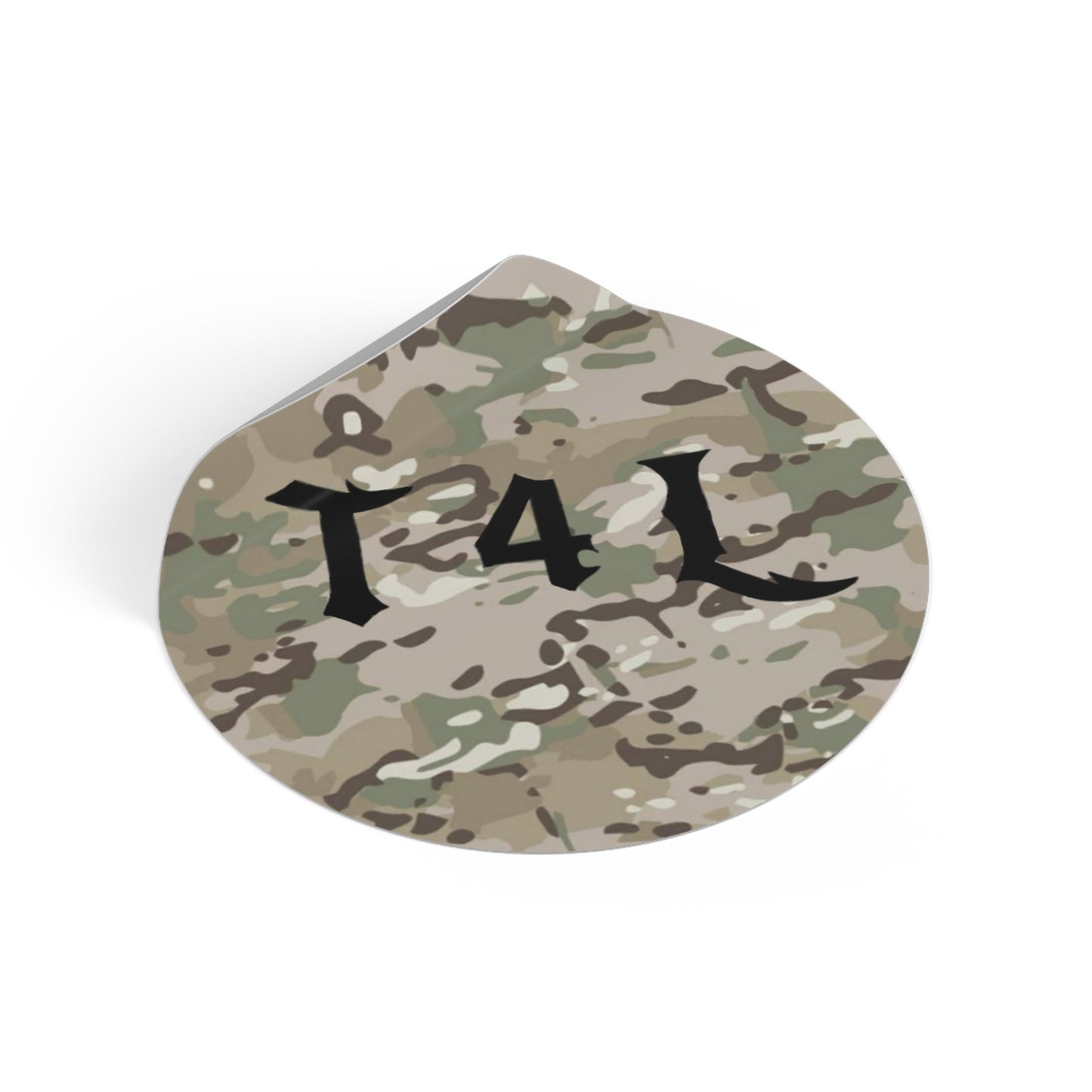 Modern Camo Sticker