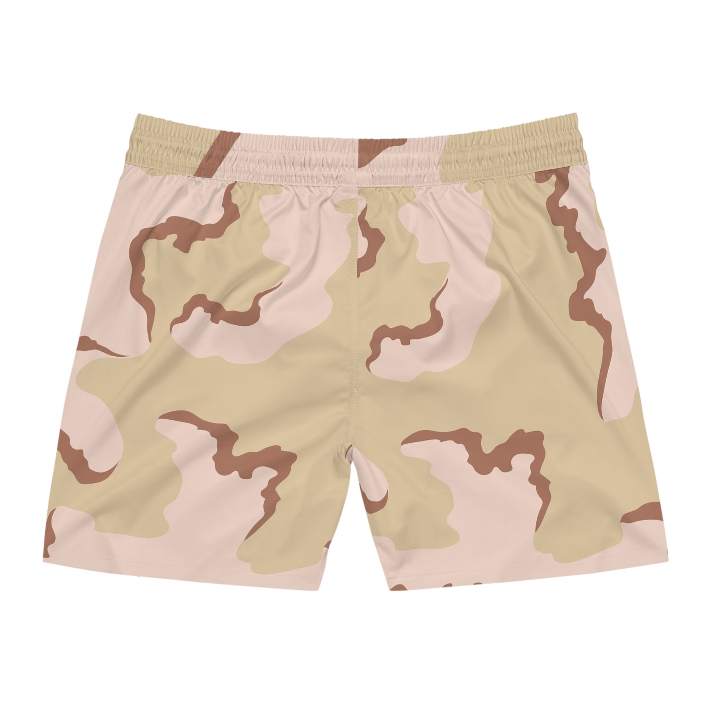 Desert Camo Men's Mid-Length Swim Shorts