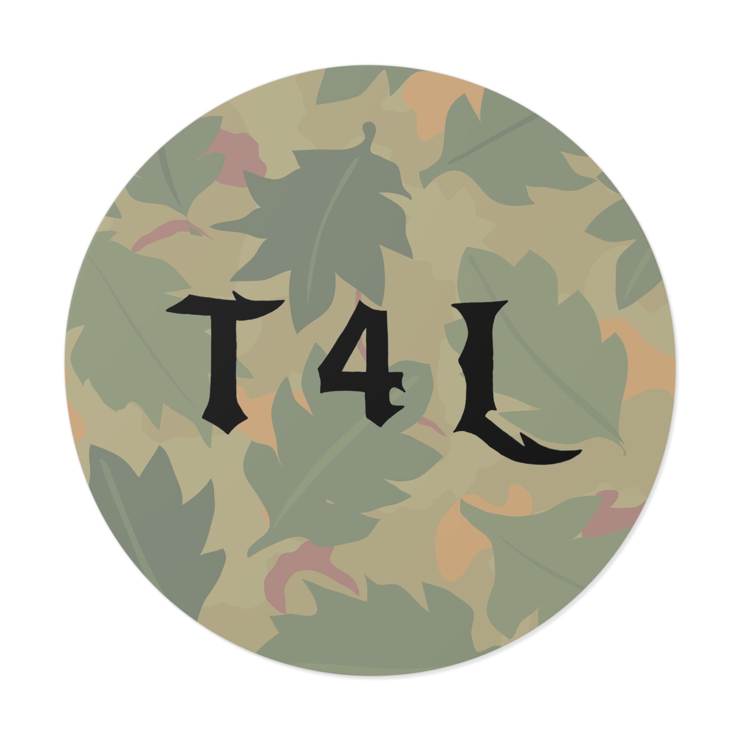 Leaf Camo Sticker