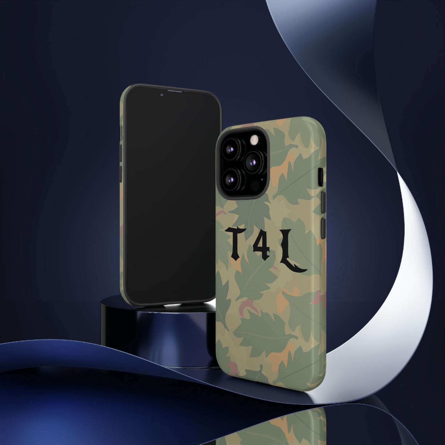 T4L leaf Camo Phone Cases