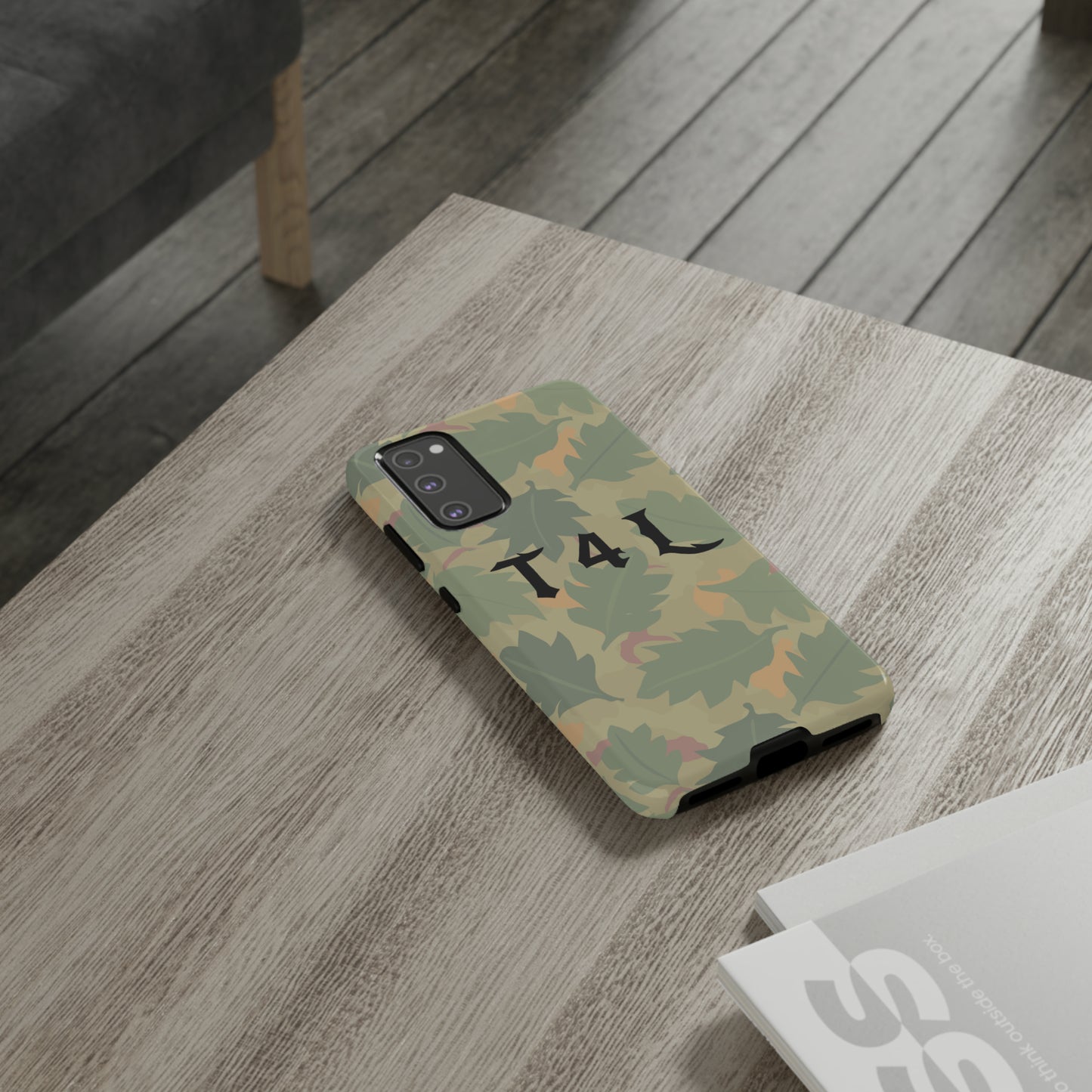 T4L leaf Camo Phone Cases