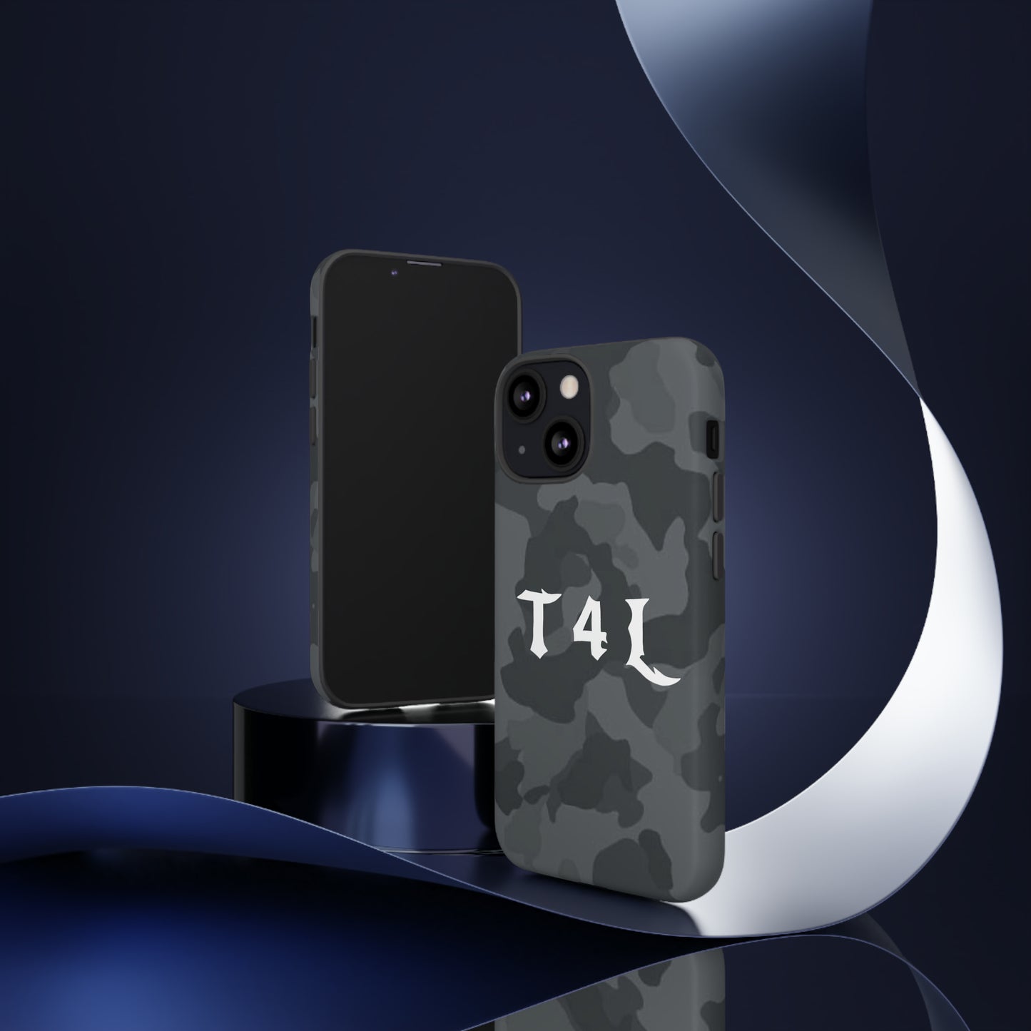 T4L Black Camo Phone Cases