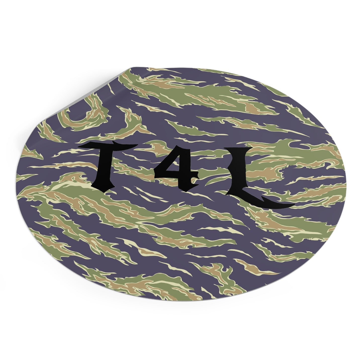 Tiger Stripe Camo Sticker