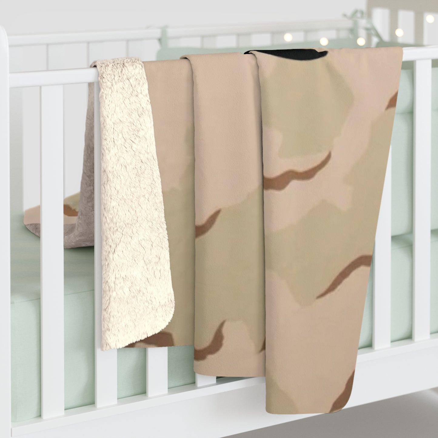 T4L Desert Camo Sherpa  Blanket