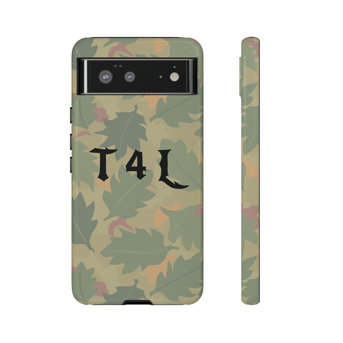 T4L leaf Camo Phone Cases