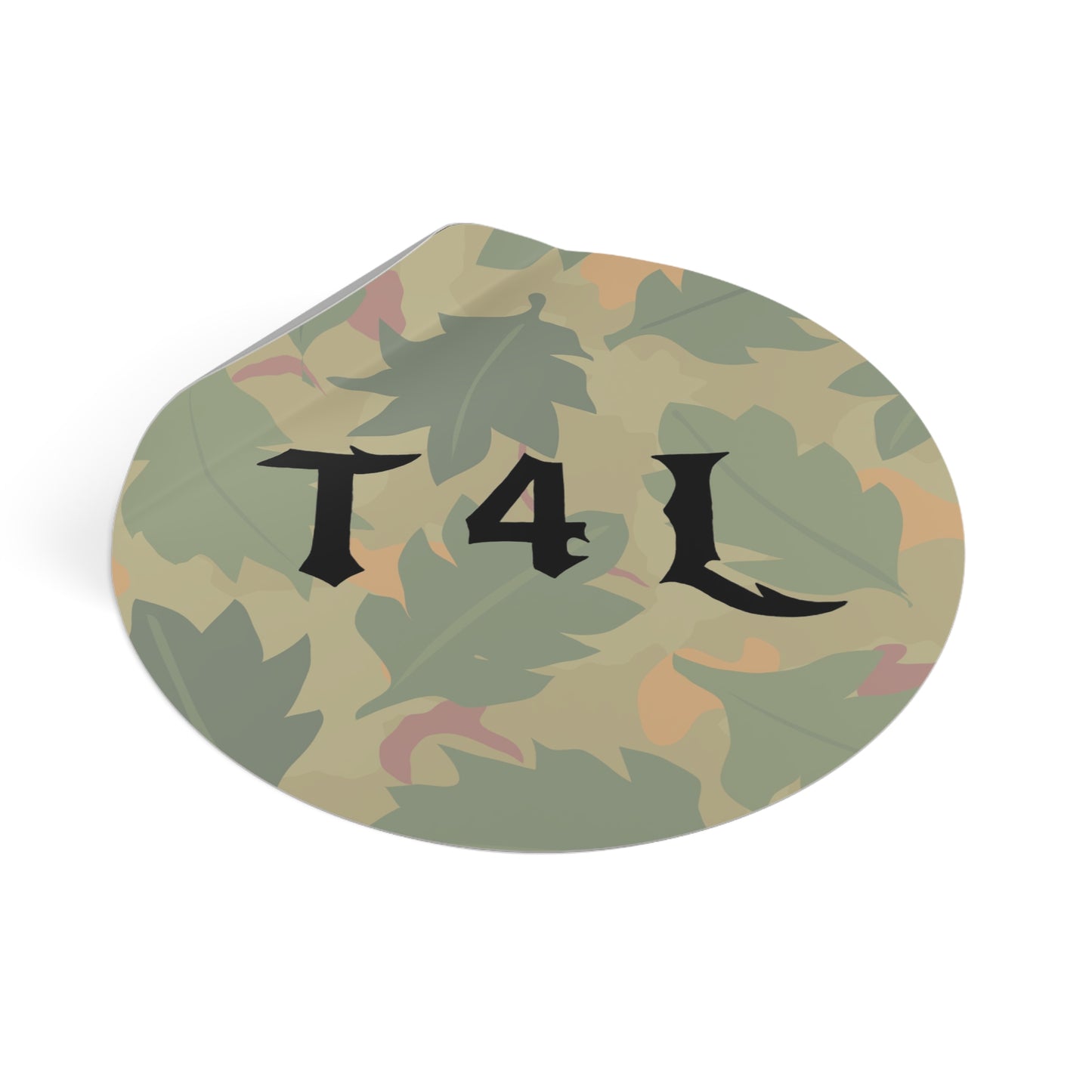 Leaf Camo Sticker