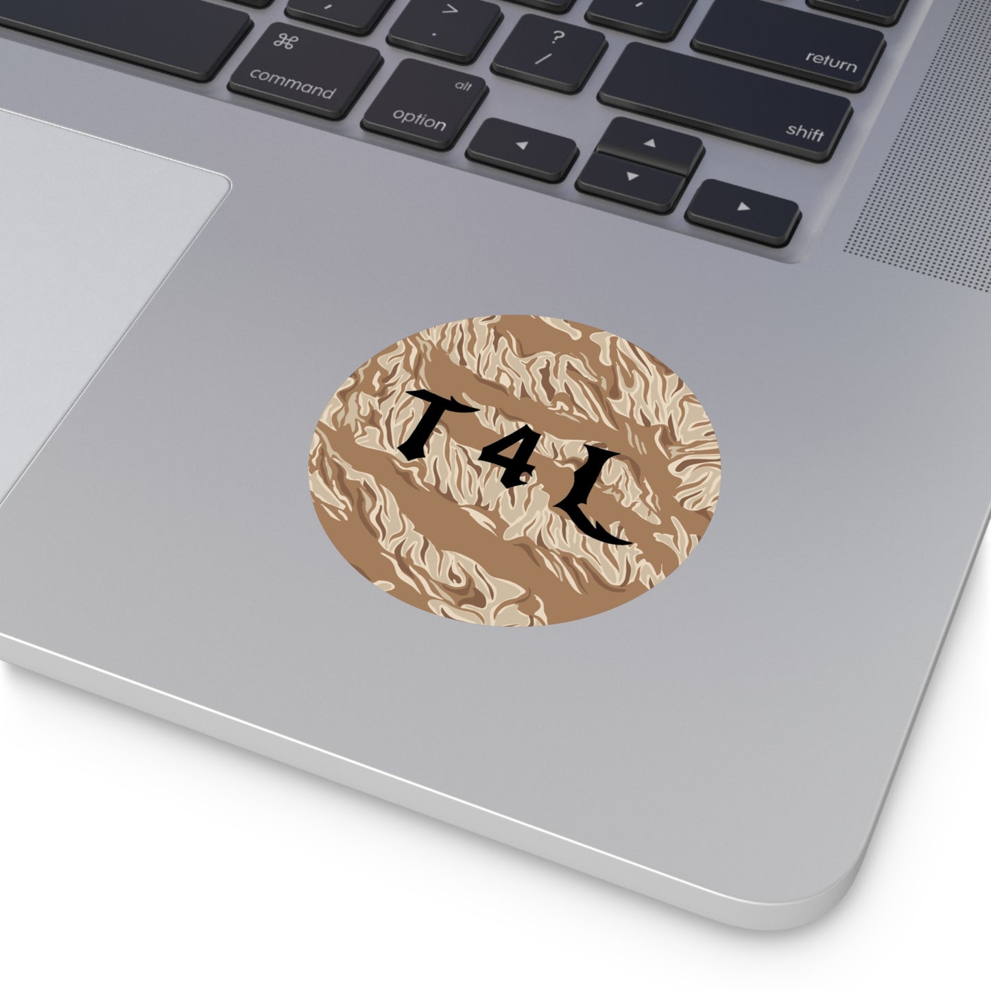 Brown Tiger Stripe Camo Sticker