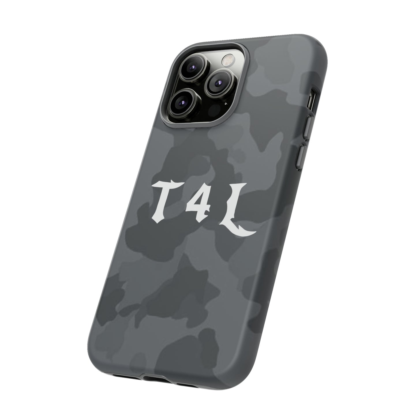 T4L Black Camo Phone Cases