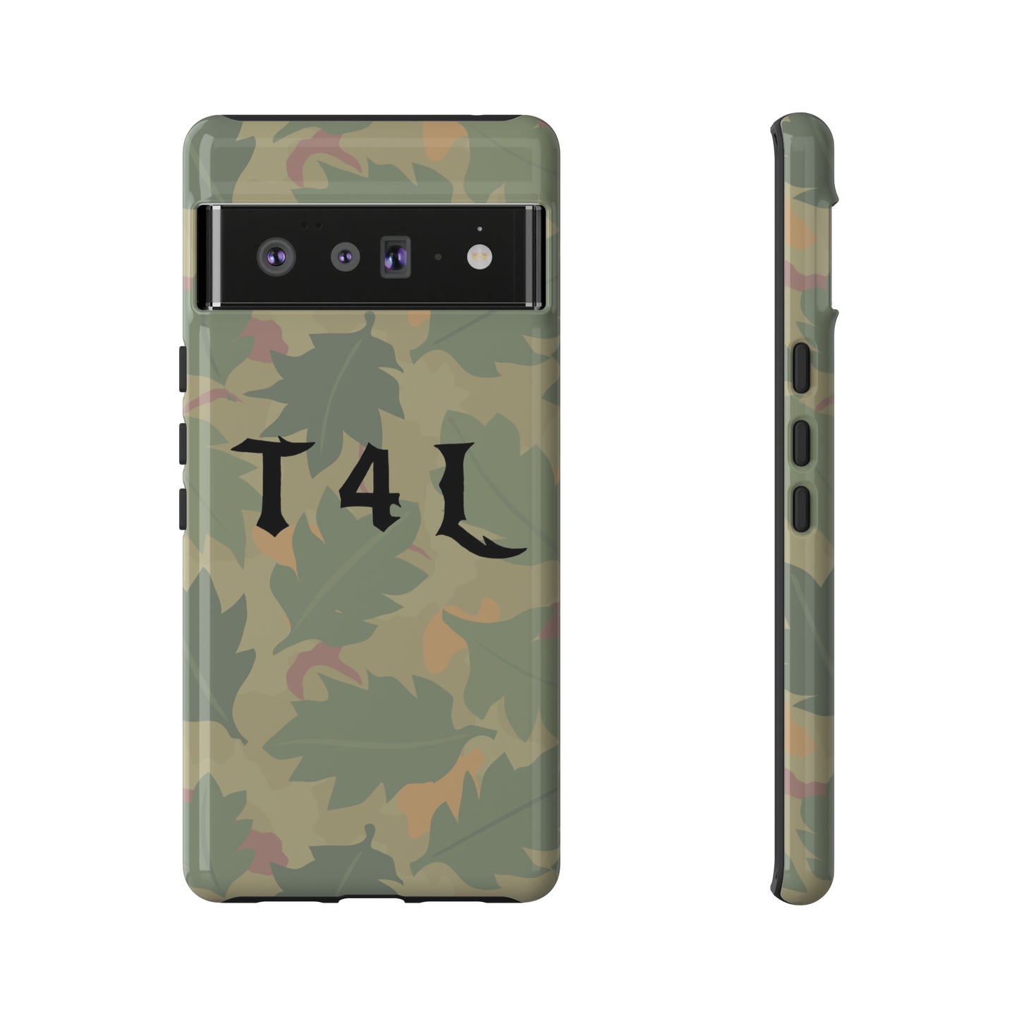 T4L leaf Camo Phone Cases