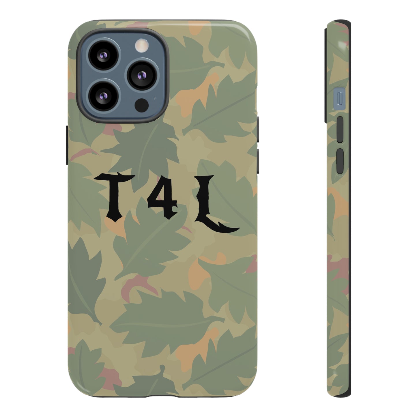 T4L leaf Camo Phone Cases