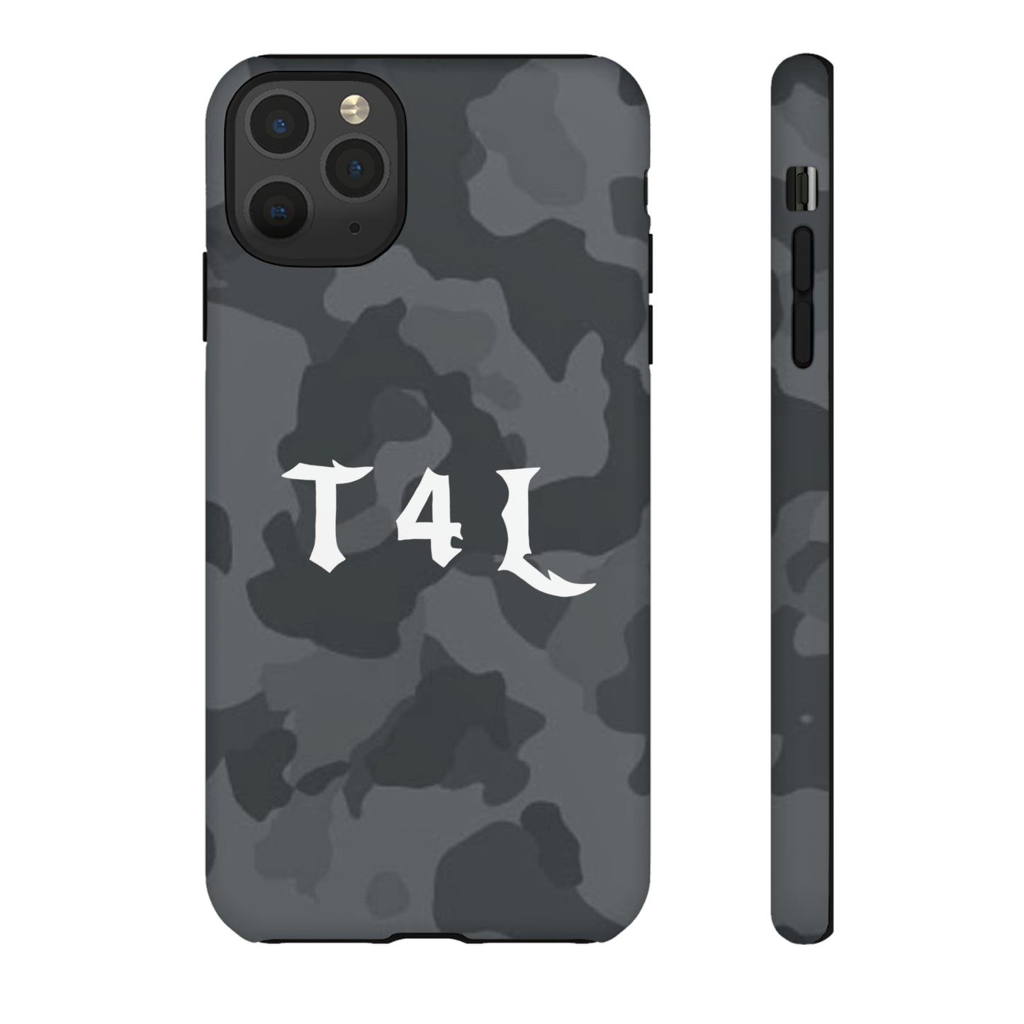 T4L Black Camo Phone Cases