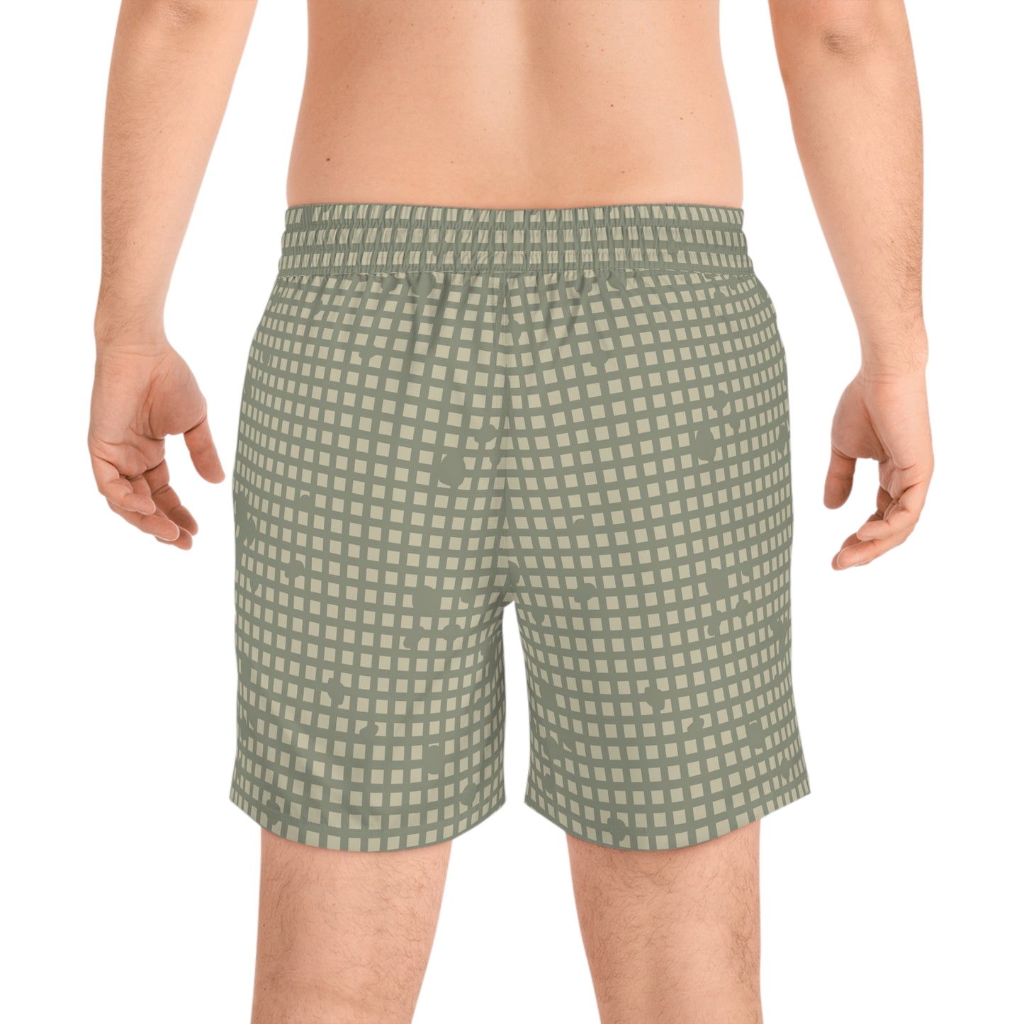 Men's Digital NV Mid-Length Swim Shorts