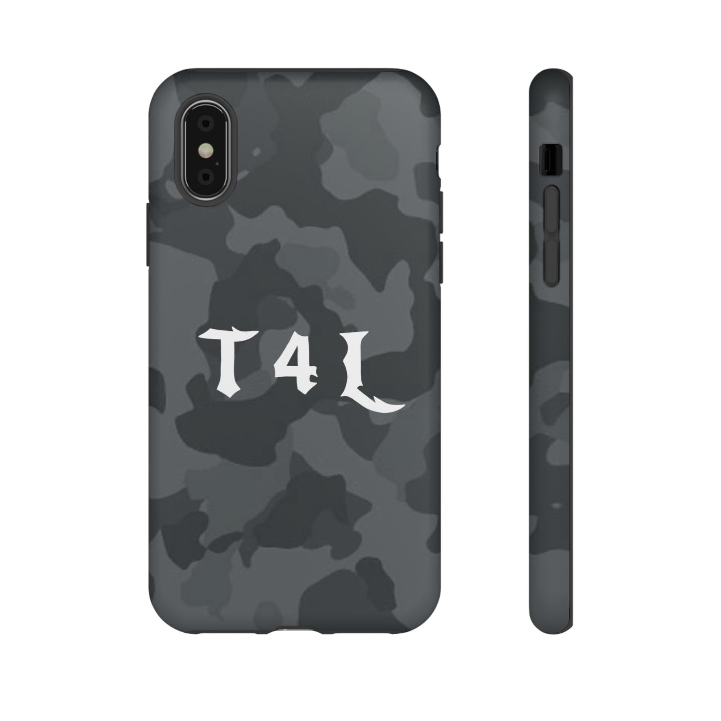 T4L Black Camo Phone Cases