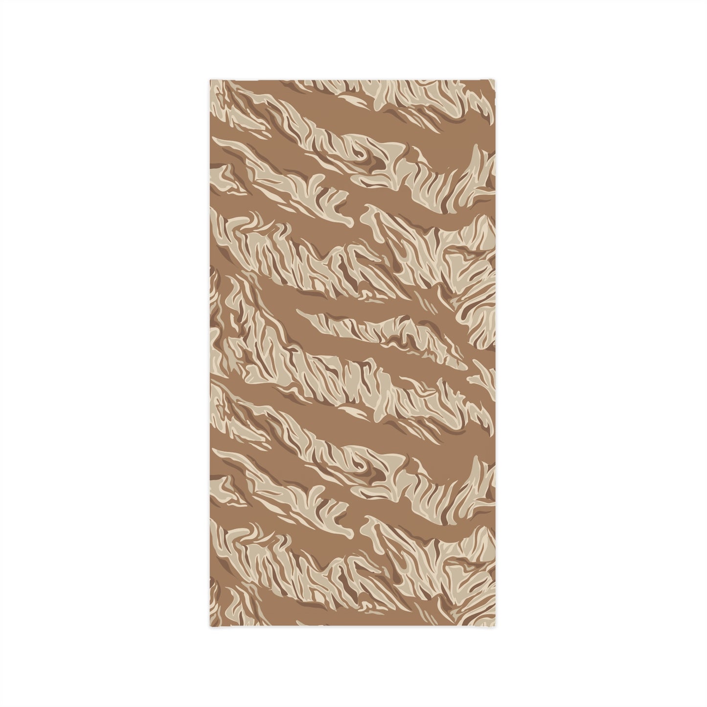 Brown Tiger Stripe Lightweight Neck Gaiter