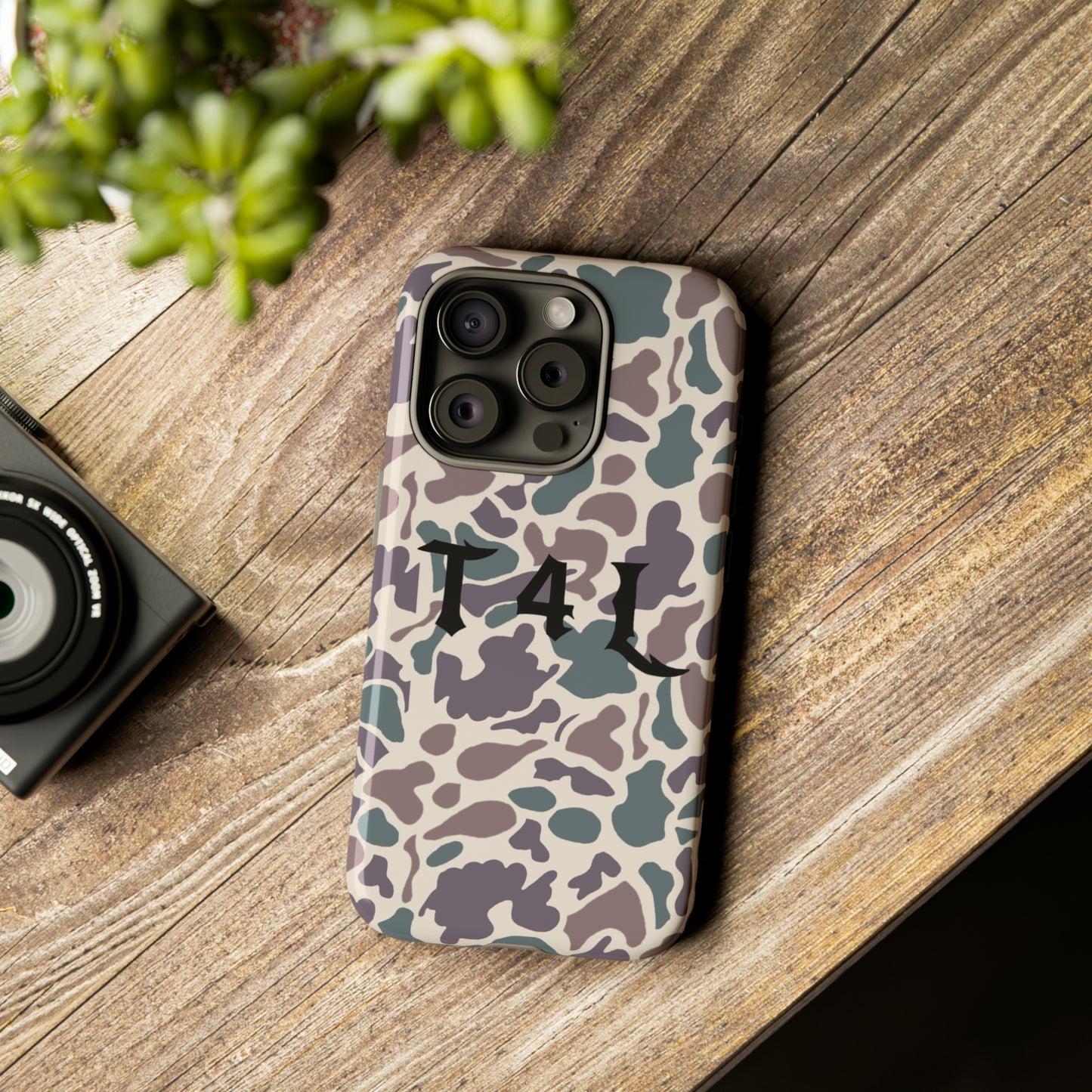 T4L Retro Camo Phone Cases