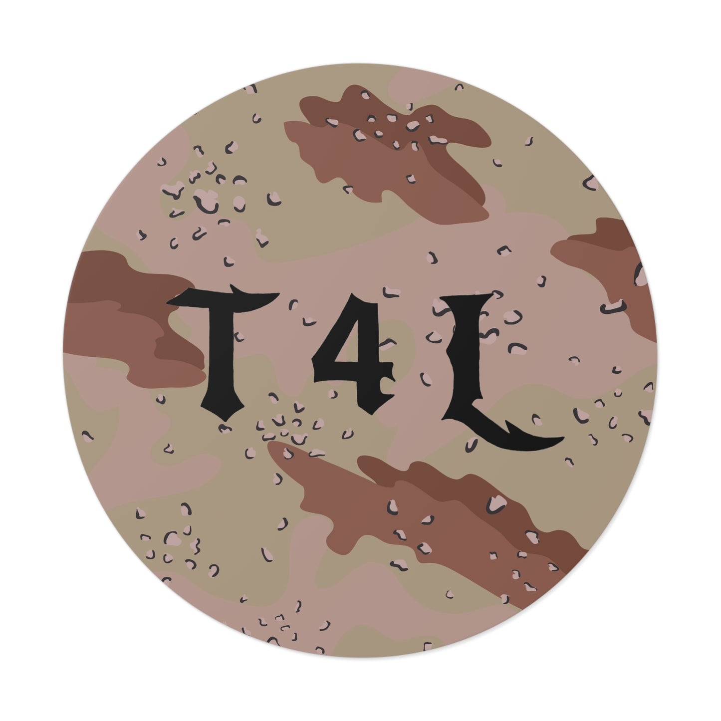 Choco Chip Camo Sticker