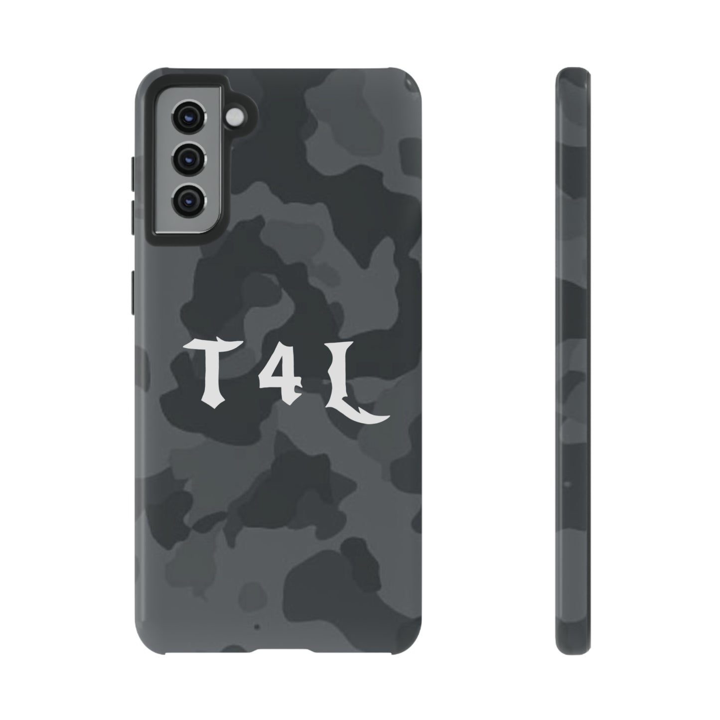 T4L Black Camo Phone Cases