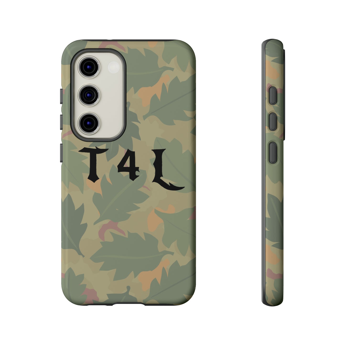 T4L leaf Camo Phone Cases