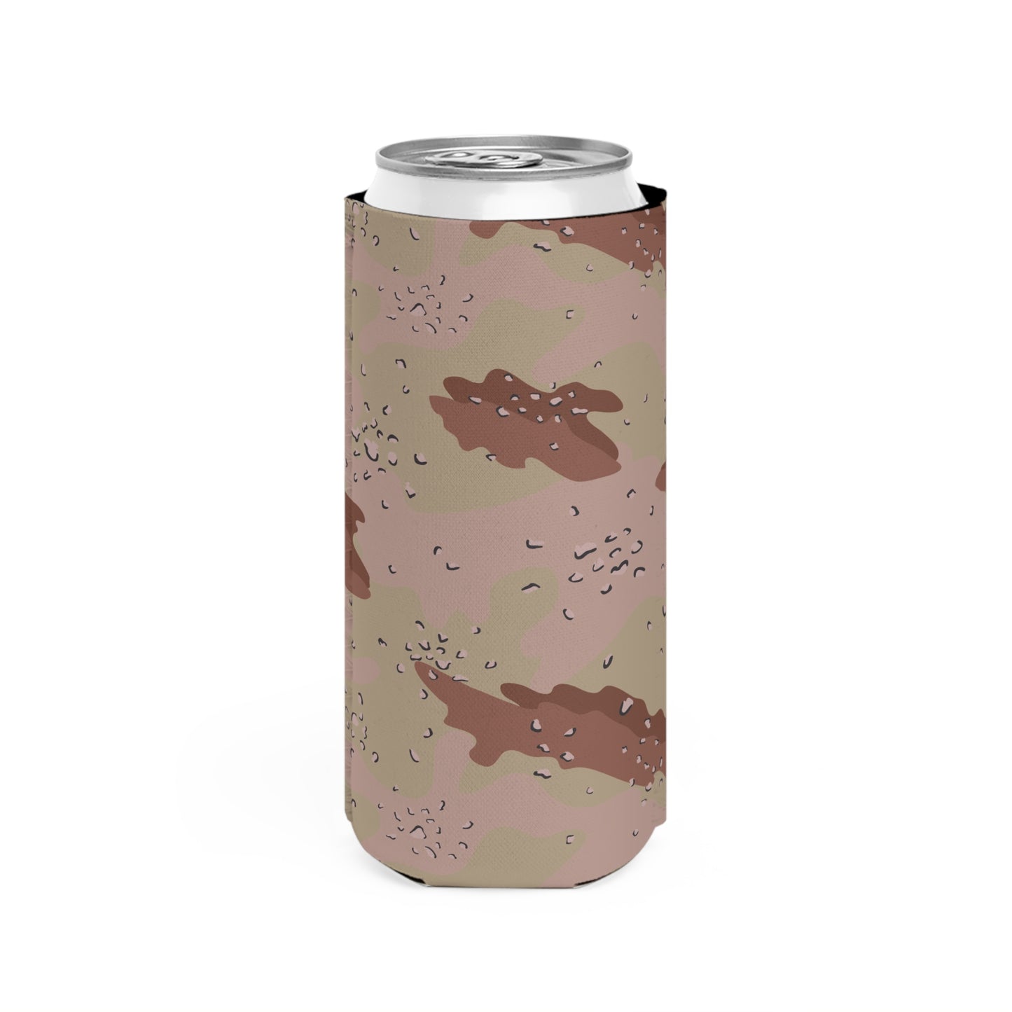 Choco Chip Camo Slim Koozie