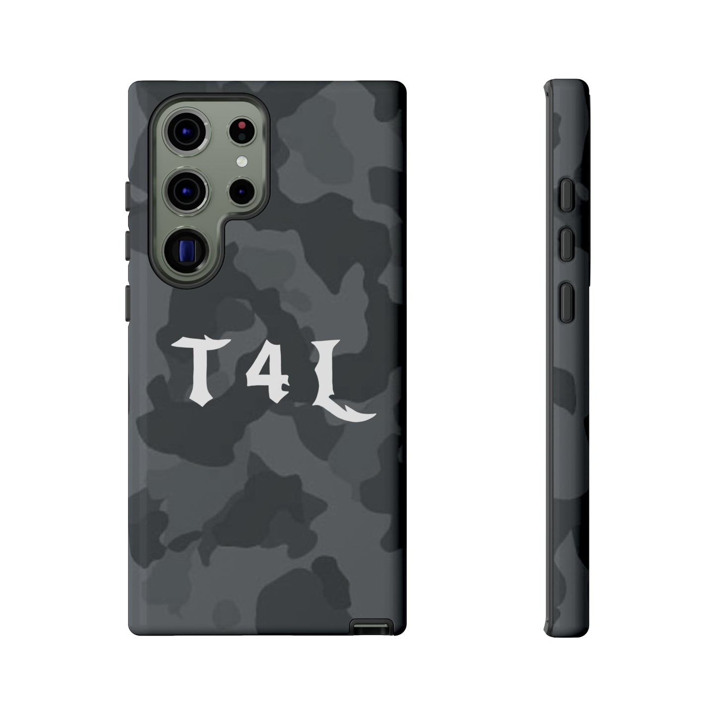 T4L Black Camo Phone Cases