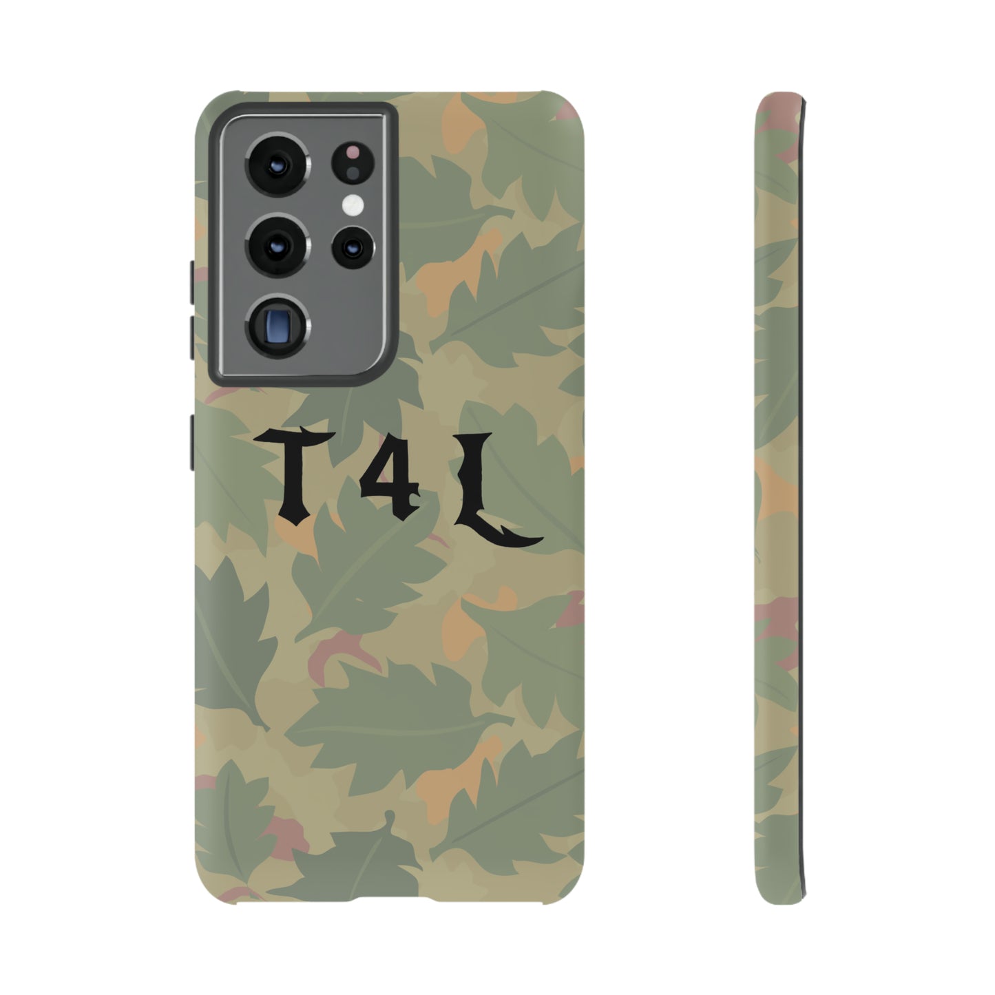 T4L leaf Camo Phone Cases