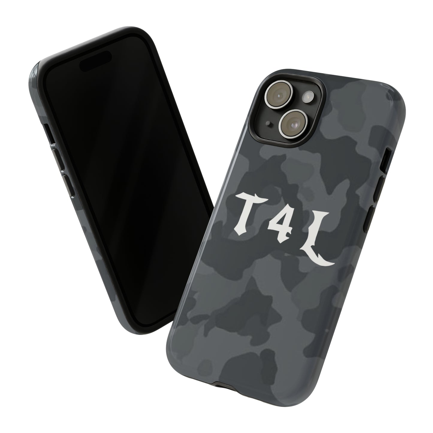 T4L Black Camo Phone Cases