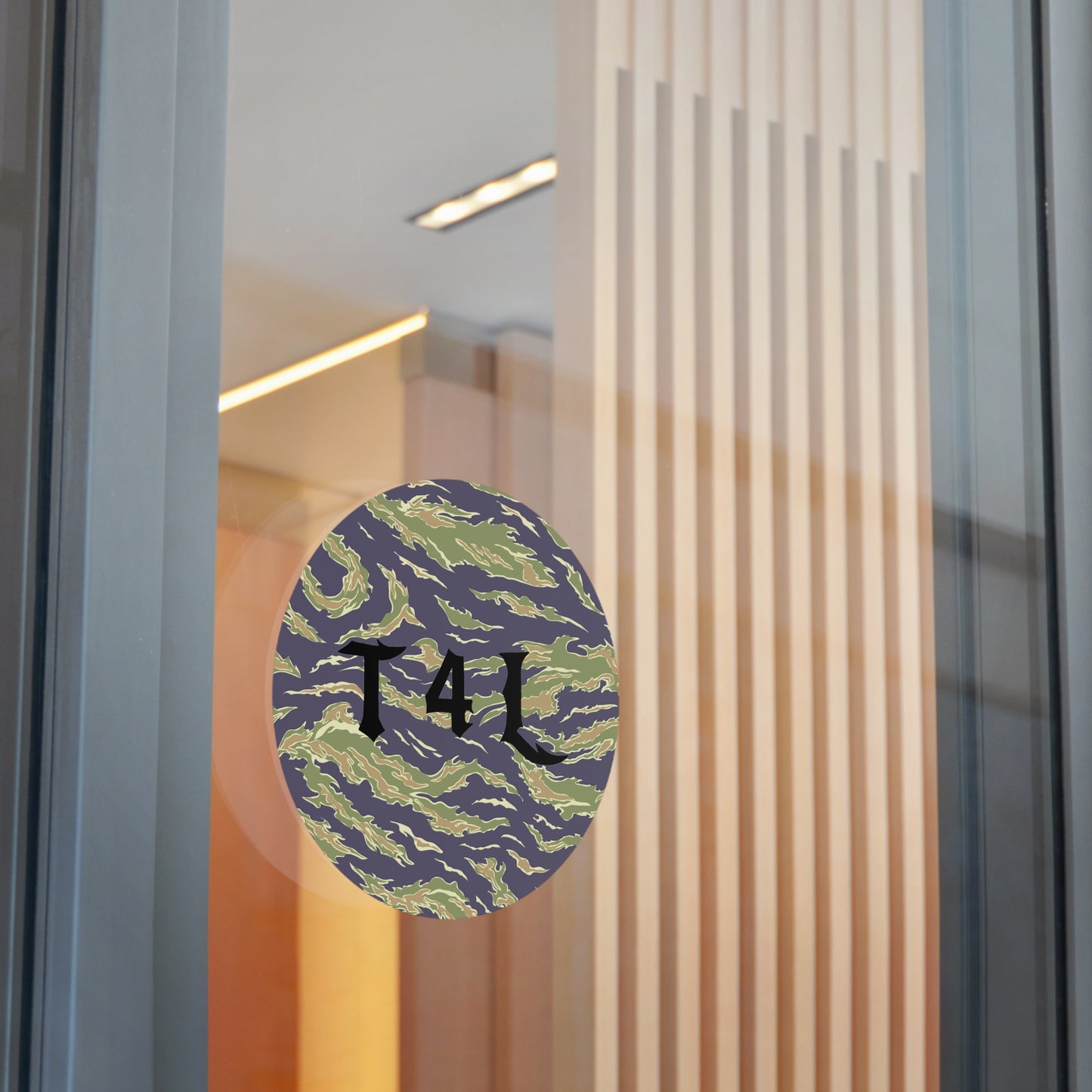 Tiger Stripe Camo Sticker