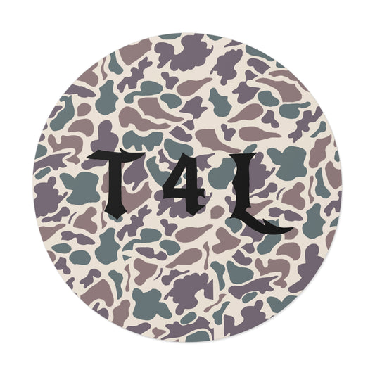 Retro Camo Sticker