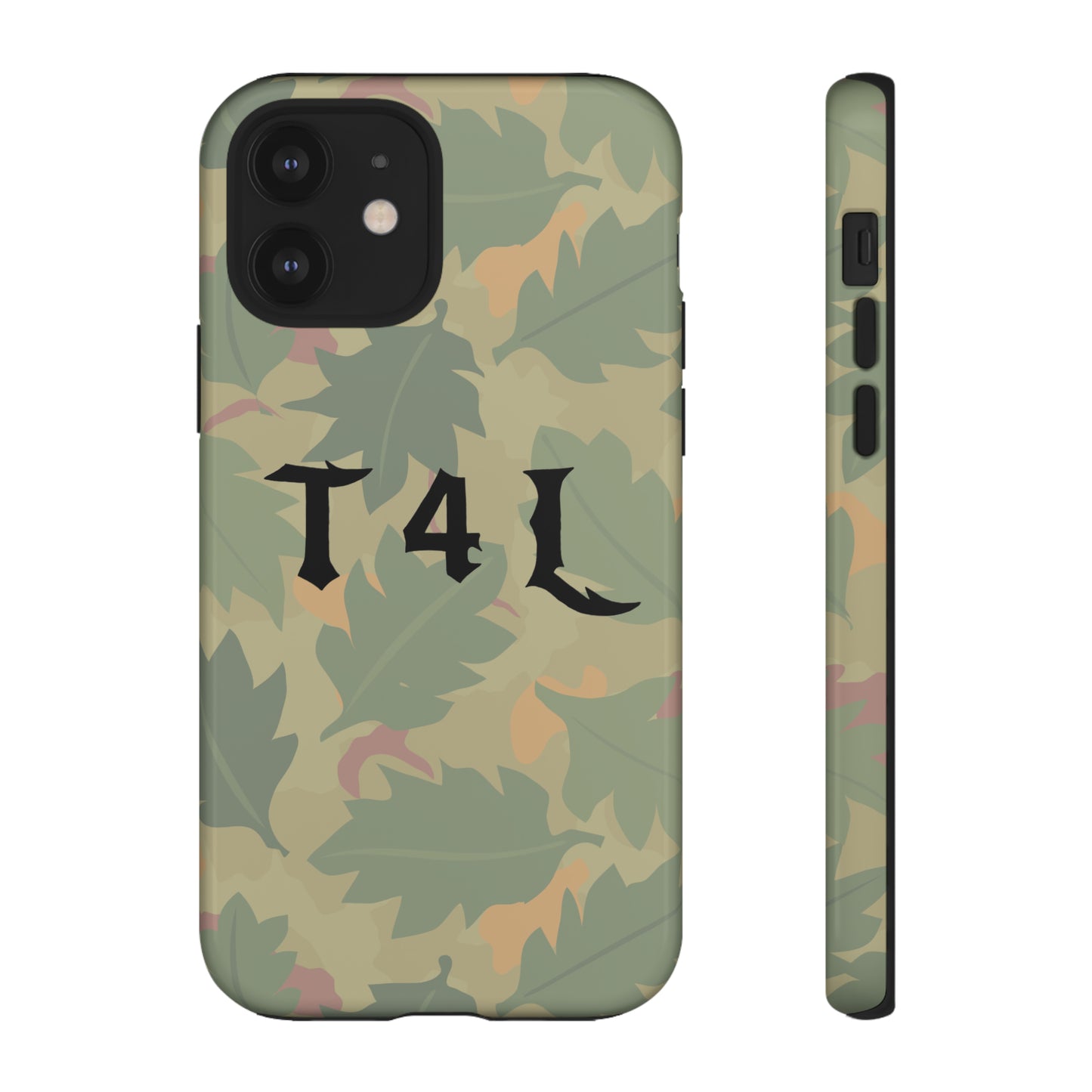 T4L leaf Camo Phone Cases