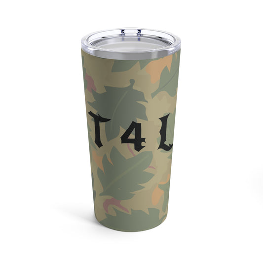 T4L Leaf Camo Tumbler 20oz