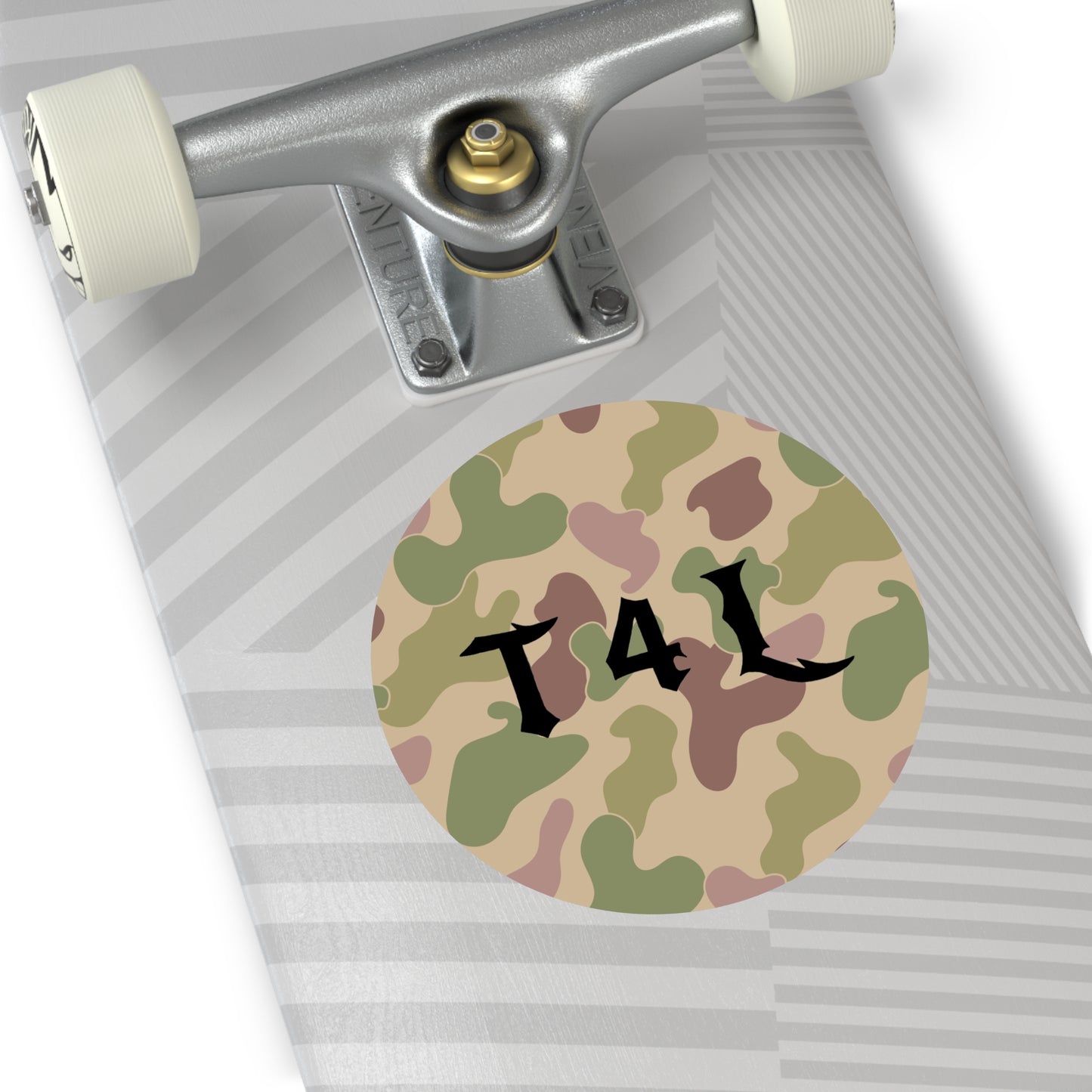 Retro Camo V2 Sticker