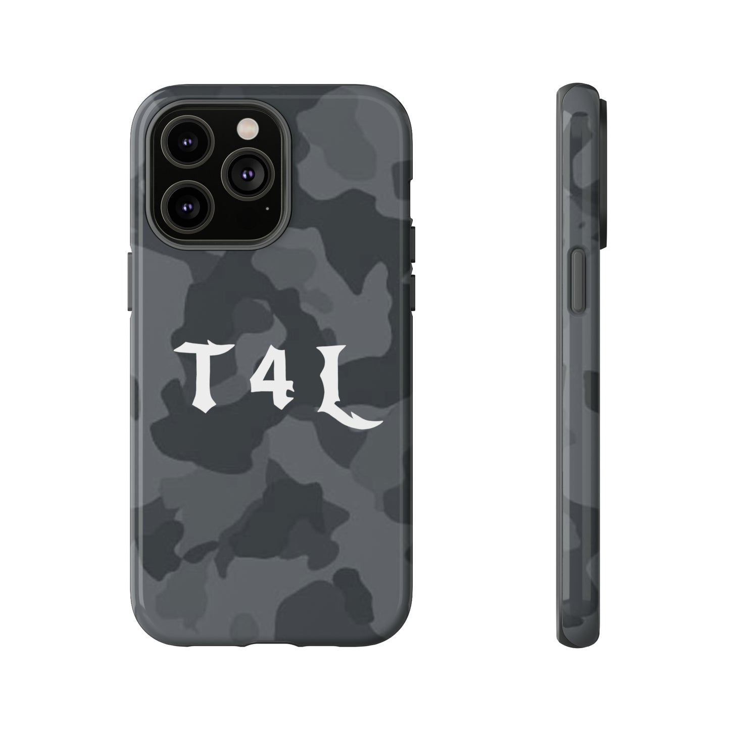 T4L Black Camo Phone Cases