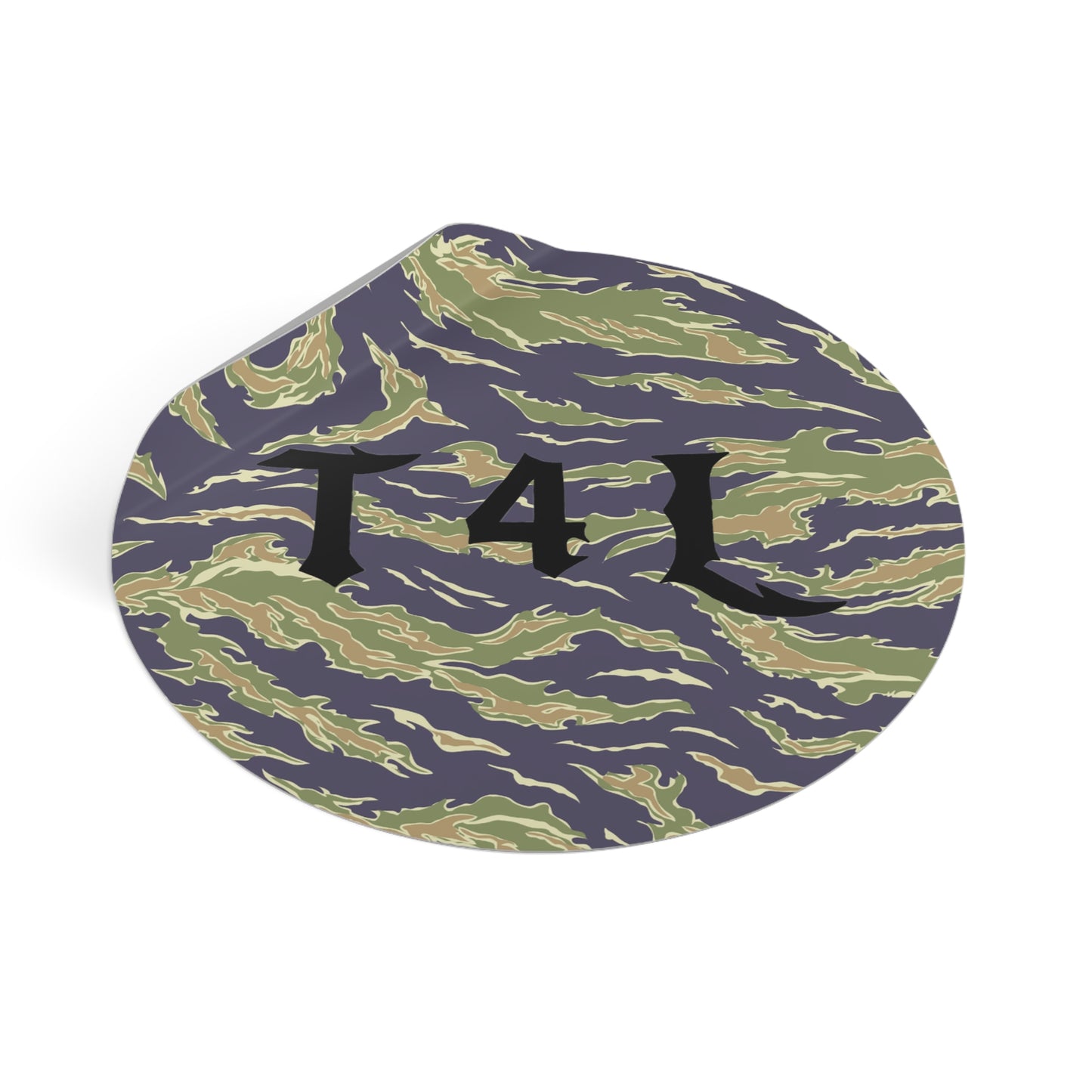 Tiger Stripe Camo Sticker