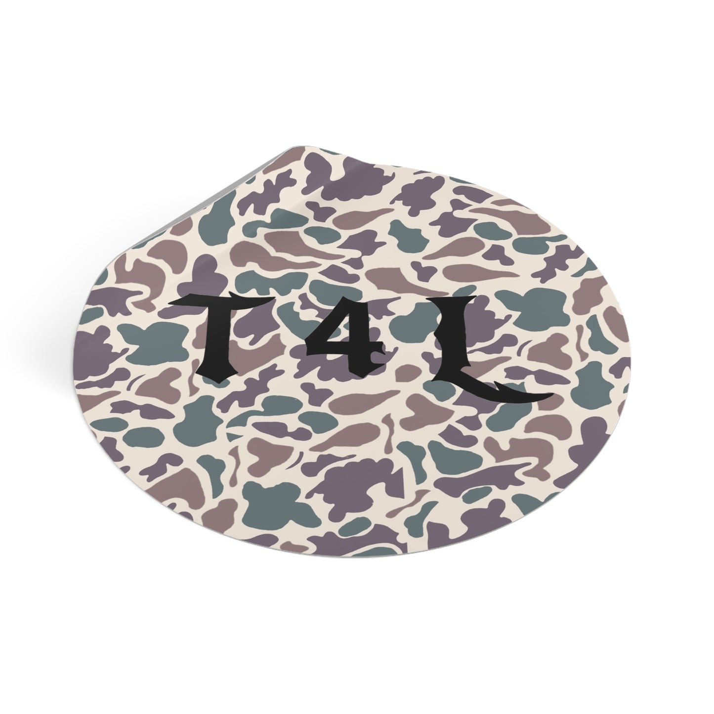 Retro Camo Sticker