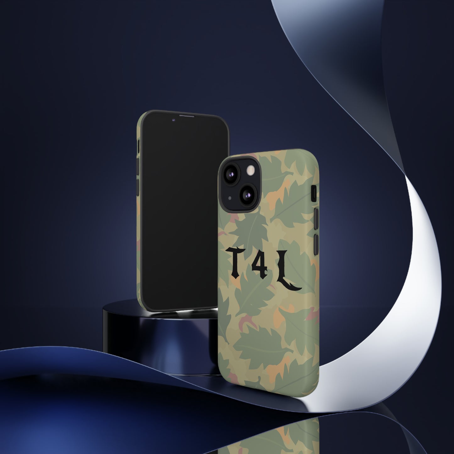 T4L leaf Camo Phone Cases