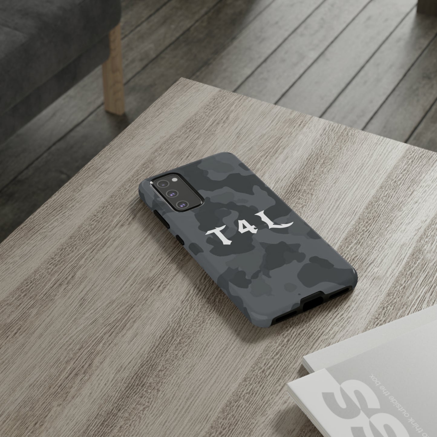 T4L Black Camo Phone Cases