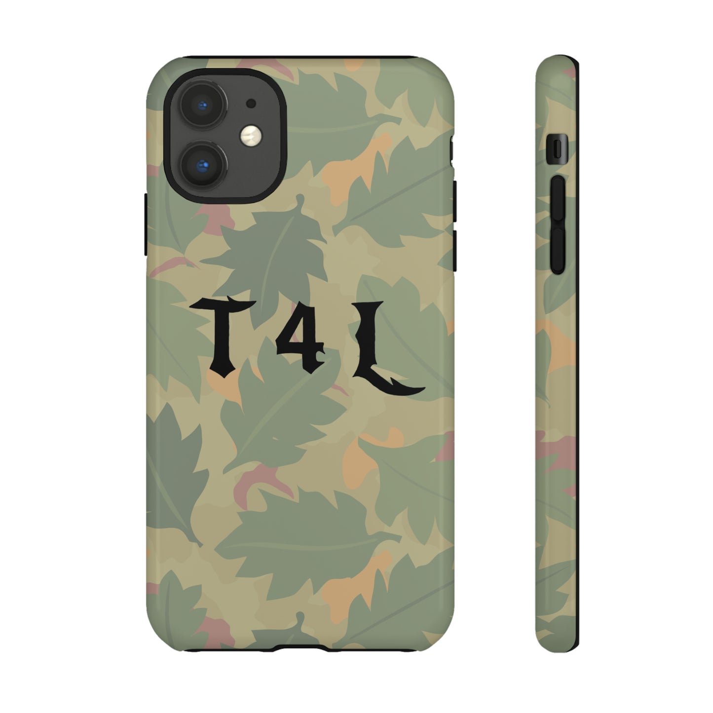 T4L leaf Camo Phone Cases