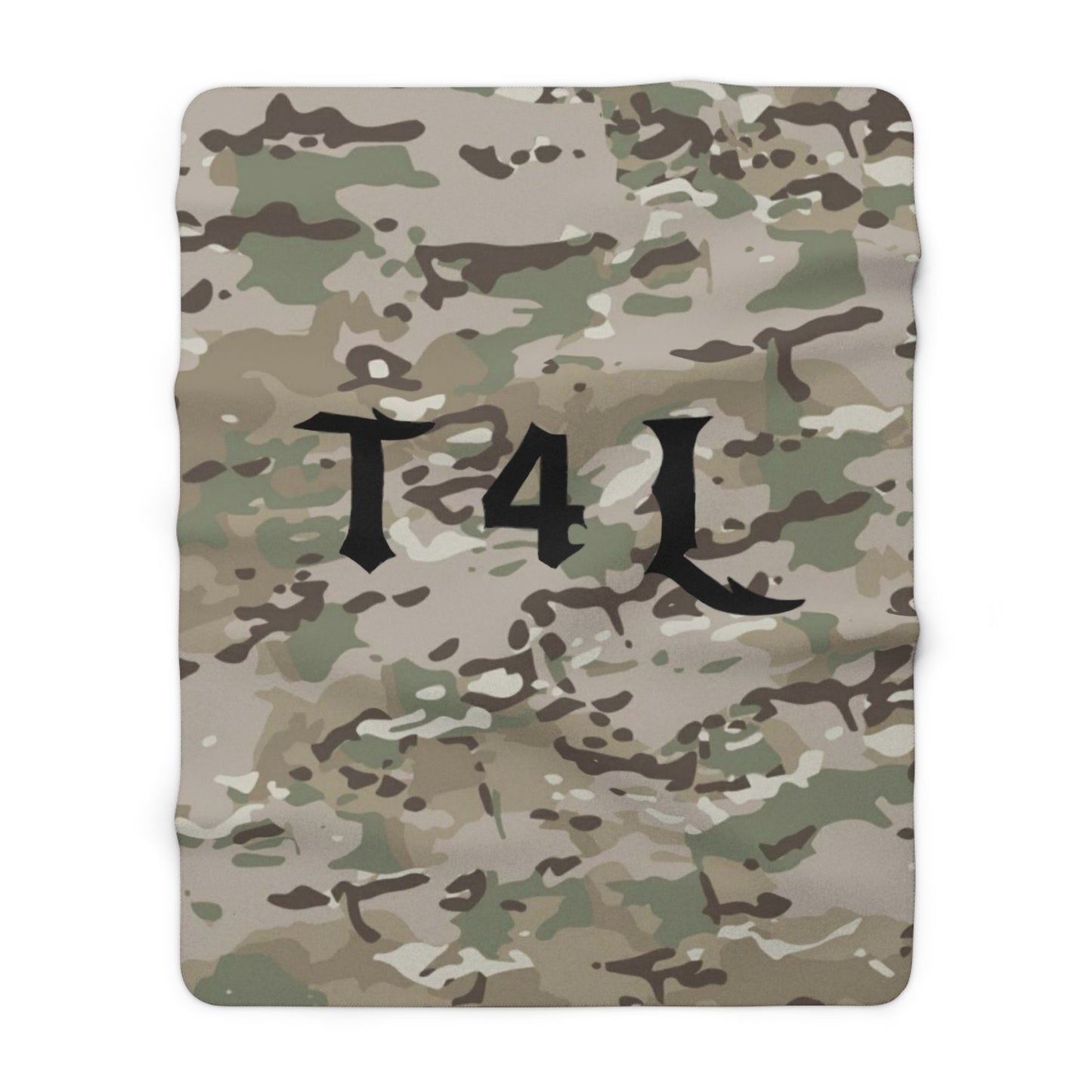 T4L Modern Camo Sherpa  Blanket