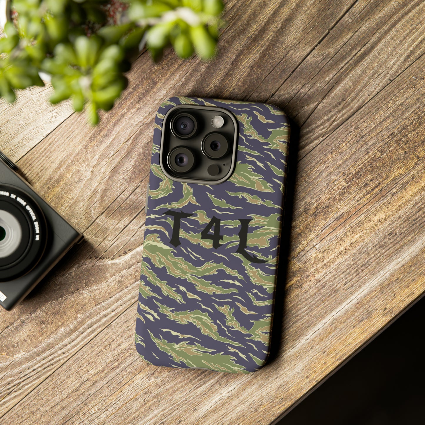 T4L Tiger Stripe Camo Phone Cases