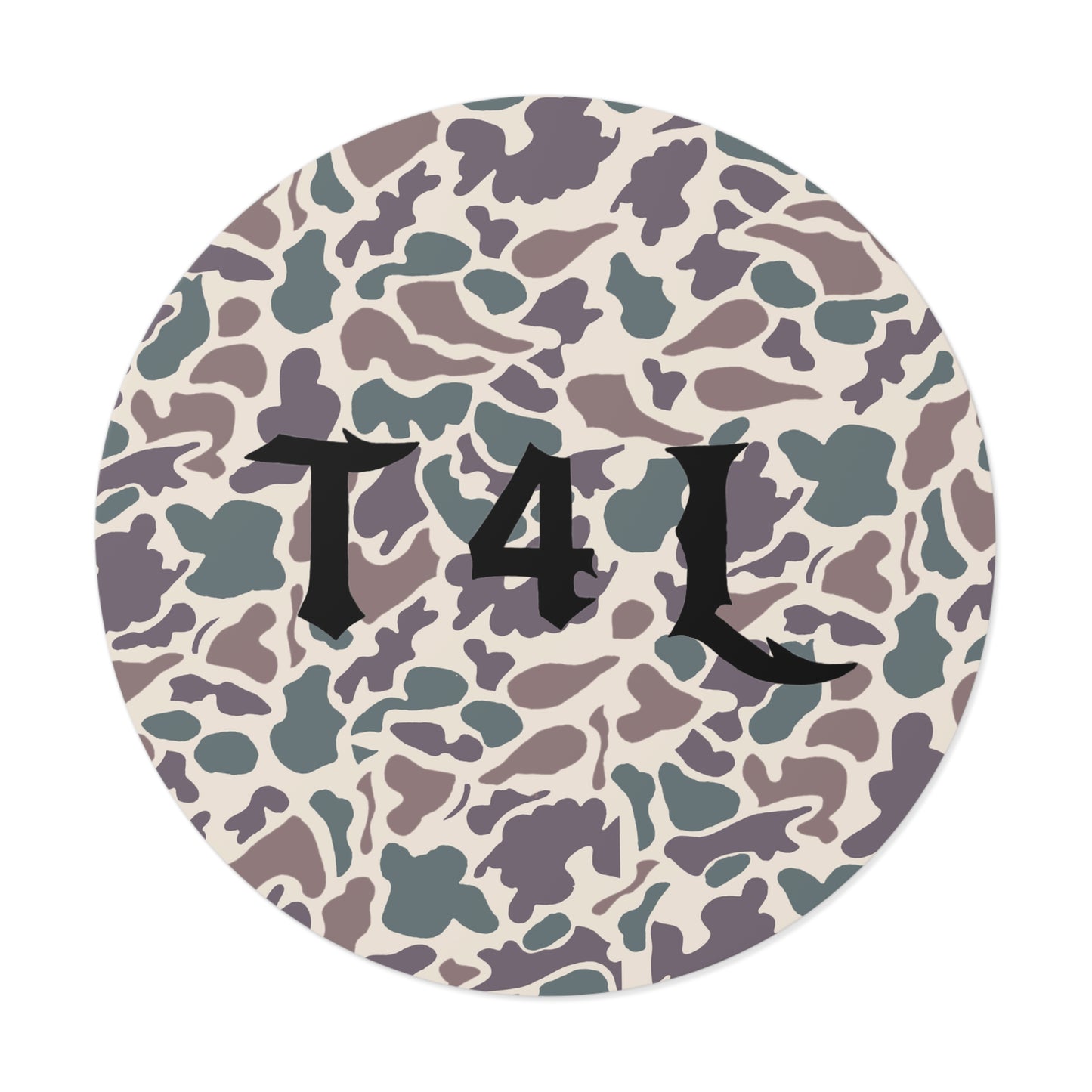 Retro Camo Sticker