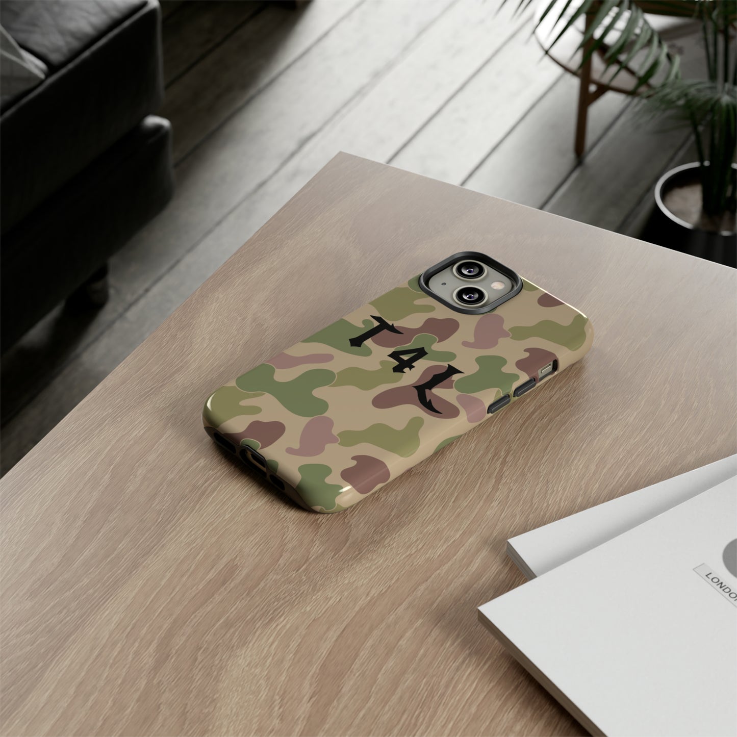 T4L Retro Camo V2 Phone Cases