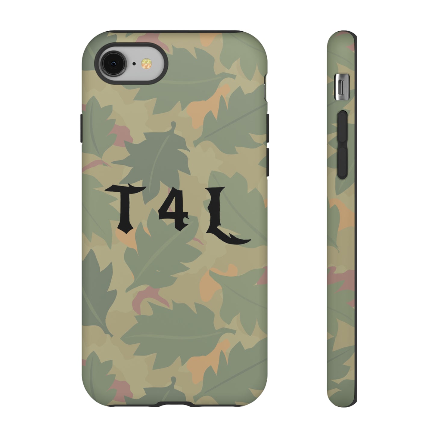 T4L leaf Camo Phone Cases