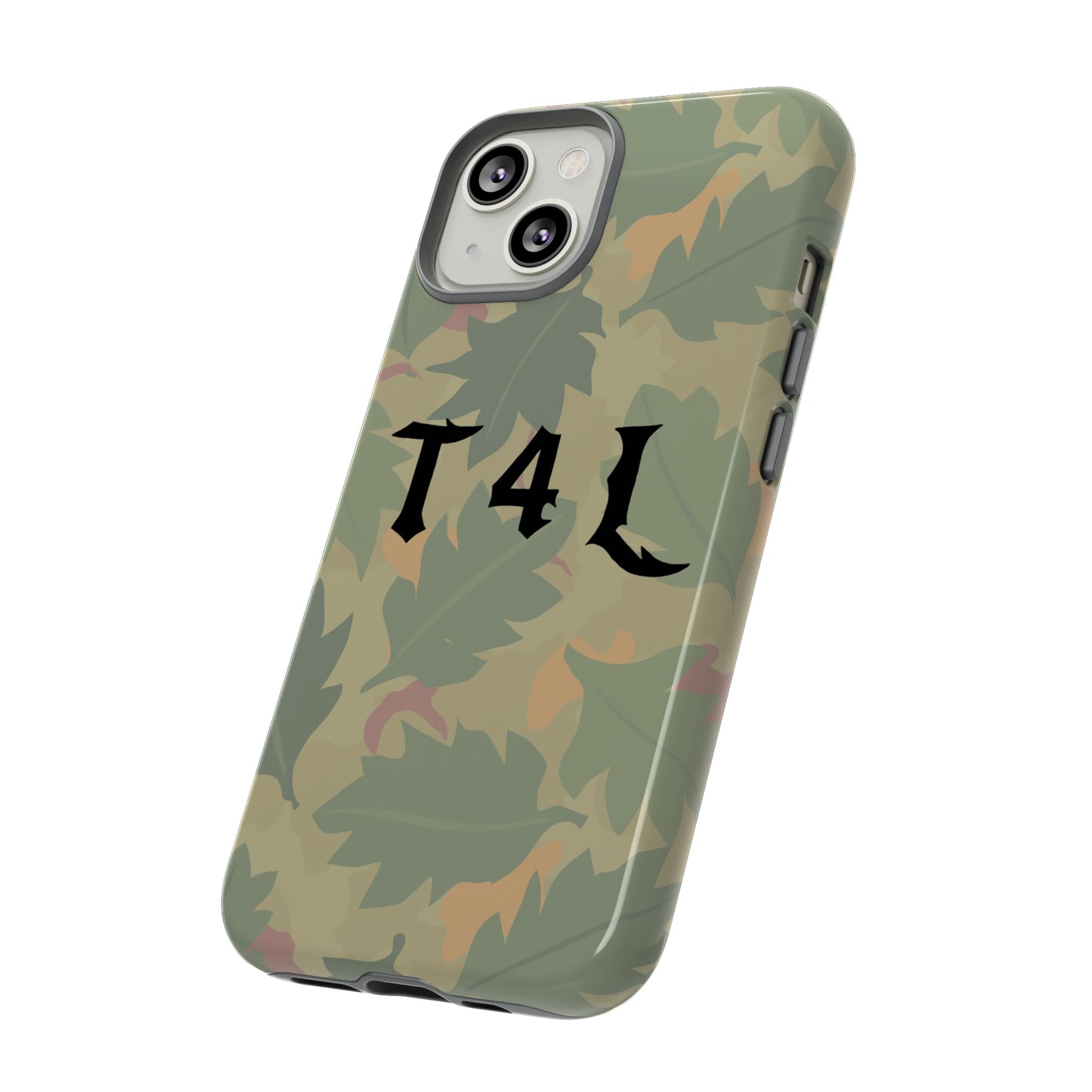 T4L leaf Camo Phone Cases