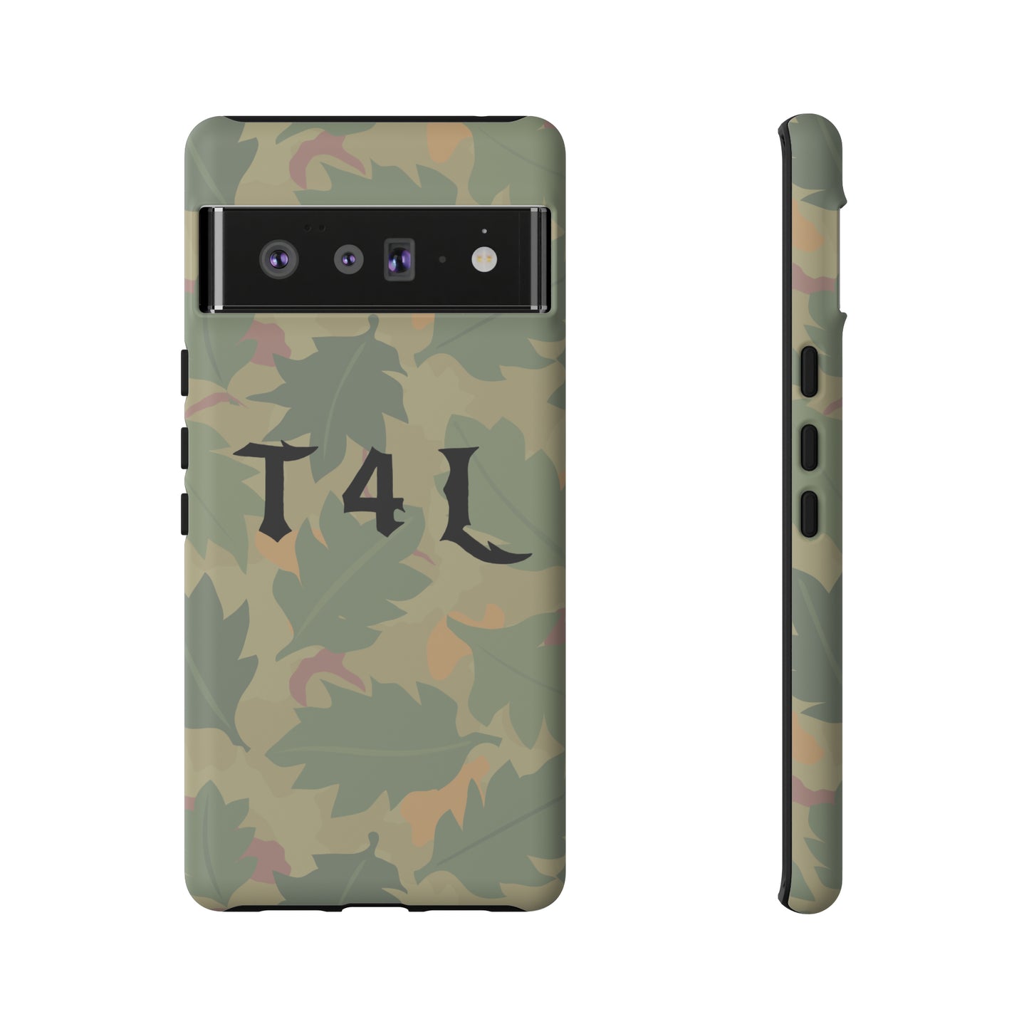 T4L leaf Camo Phone Cases